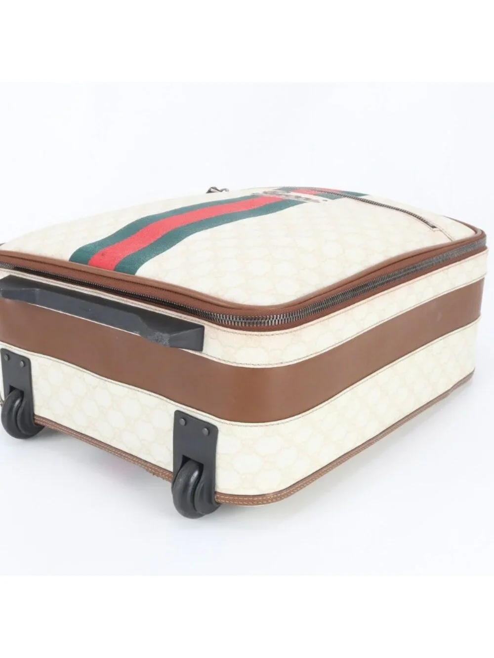 ★SOLD★ Gucci Sherry Line GG Supreme Suitcase Carry Case Bag Business Travel - Picture 6 of 11